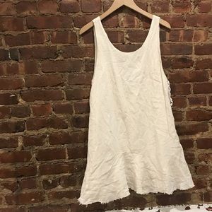 White UO some days lovin’ dress
